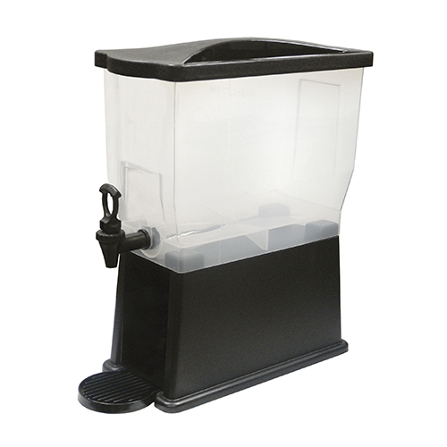 Winco PBD-3 Plastic Slim Beverage Dispenser - 3gal