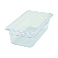 Winco Polycarbonate 1/3 Size Food Pan SP7304 - 4in