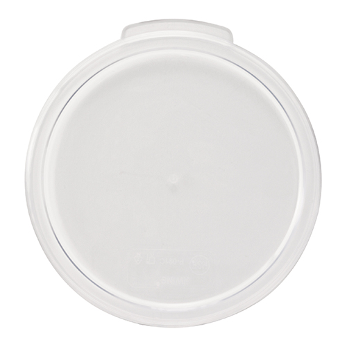 Winco Polycarbonate Clear Cover Fits 2 & 4 Qt. PCRC-24C - 7.56in
