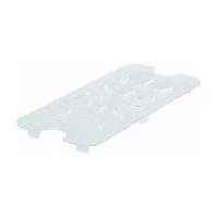 Winco Polycarbonate Drain Shelf SP74DS - 1/4size