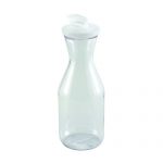 Winco PDT-10 Polycrbonated Decanter With Lid - 1L