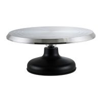 Winco CKSR-12 Revolving Decorating Cake Stand - 12in