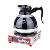 Winco ECW-1 Single Burner Electric Coffee Warmer - 100 Watts