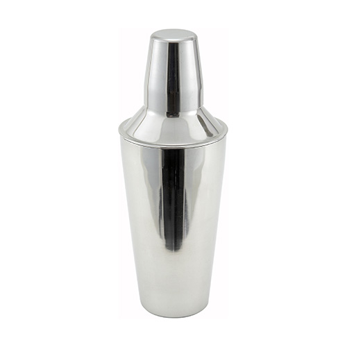 Winco BS-3P Slender Bar Shaker - 3-Set ,28oz