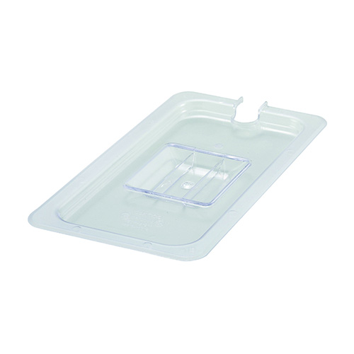 Winco Slotted Cover for 1/3 Size Food Pan SP7300C - 6.88in
