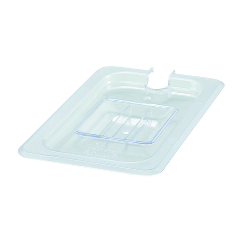Winco Slotted Cover for 1/4 Size Food Pan SP7400C - 6.25in