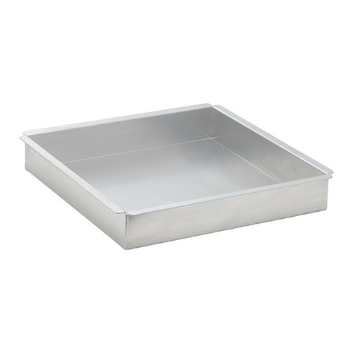 Winco ACP-1212 Square Aluminum Cake Pan - 12in