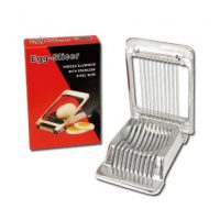 Winco AES-4 Square Aluminum Egg Slicer - 3.25in