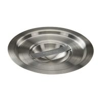 Winco BAMC-2 Stainless Steel Bain Marie Cover - 2qt