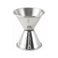 Winco J-4 Stainless Steel Bar Jigger - 1oz x 1-1/2oz