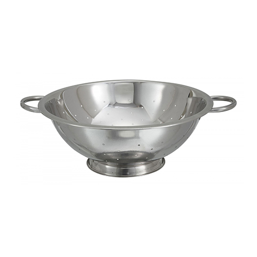 Winco COD-8 Stainless Steel Colander - 8qt
