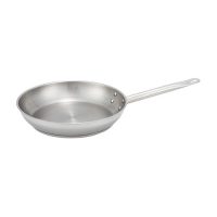 Winco SSFP-11 Stainless Steel Fry Pan - 11in