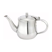 Winco GS-10 Stainless Steel Gooseneck Server - 10oz