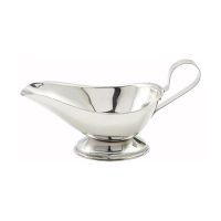 Winco GBS-5 Stainless Steel Gravy Boat - 5oz