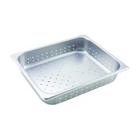 Winco Stainless Steel Half-size Perforated Steam Pan SPHP2 - 2.5in