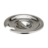 Winco INSC-2.5 Stainless Steel Inset Cover - 2.5qt