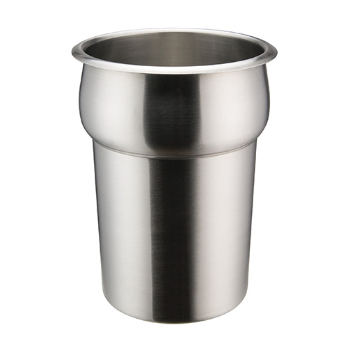 Winco INS-2.5 Stainless Steel Inset Pan - 2.5qt