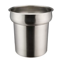 Winco INS-4.0 Stainless Steel Inset Pan - 4qt