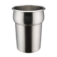 Winco INSN-2.5 Stainless Steel Inset Pan - 2.5qt