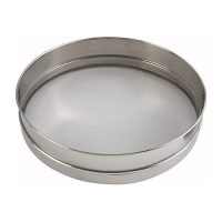 Winco SIV-12 Stainless Steel Mesh Sieve - 12in