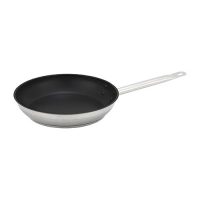 Winco SSFP-8NS Stainless Steel Non-stick Fry Pan - 8in