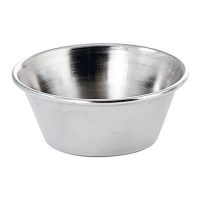 Winco SCP-15 Stainless Steel Sauce Cups - 1.5oz