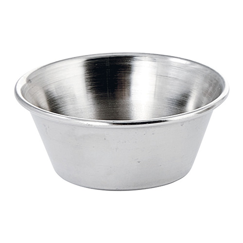 Winco SCP-15 Stainless Steel Sauce Cups - 1.5oz