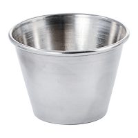Winco SCP-25 Stainless Steel Sauce Cups - 2.5oz