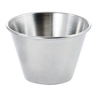 Winco SCP-40 Stainless Steel Sauce Cups - 4oz
