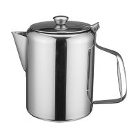Winco W632 Stainless Steel Short Spot Beverage Server - 32oz