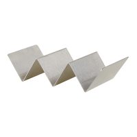 Winco TCHS-23 Stainless Steel Taco Holder - 2-3 Slots