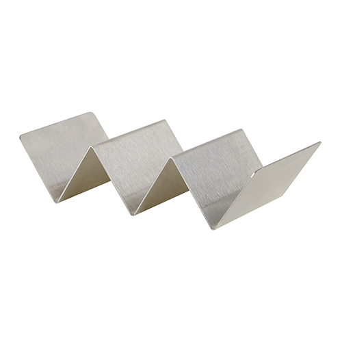 Winco TCHS-23 Stainless Steel Taco Holder - 2-3 Slots