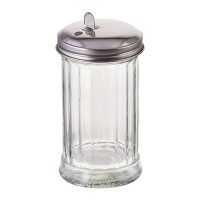 Winco G-102 Sugar Pourer With Flap Top - 12oz