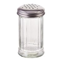 Winco G-103 Sugar Pourers With Perforated Tops - 12oz