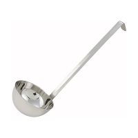 Winco LDT-32 Two-piece Stainless Steel Ladle - 32oz