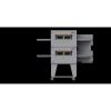 xlt xlt-1832-ts3 gas conveyor oven double front view