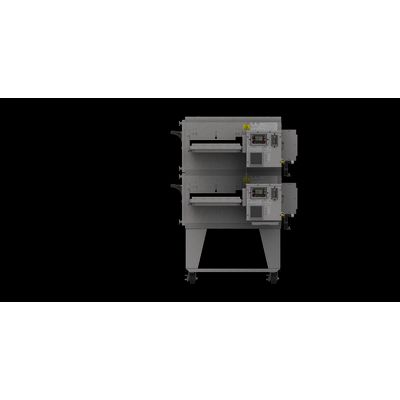 xlt xlt-2336 gas conveyor oven back view