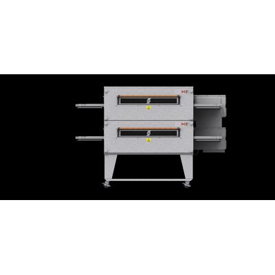 xlt xlt-3255-ts3 gas conveyor oven double front view