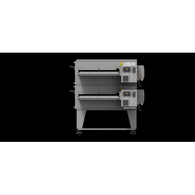 xlt xlt-3255-ts3 gas conveyor oven double right side view