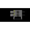 xlt xlt-3855 gas conveyor oven back view